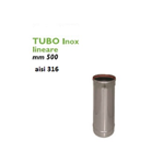 TUBO INOX M.P. mm 500 d. 100 A316 (FIG. 2)