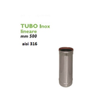 TUBO INOX M.P. mm 500 d. 120 A316