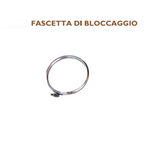 FASCETTA DI BLOCCAGGIO INOX d. 80 (FIG. 26)